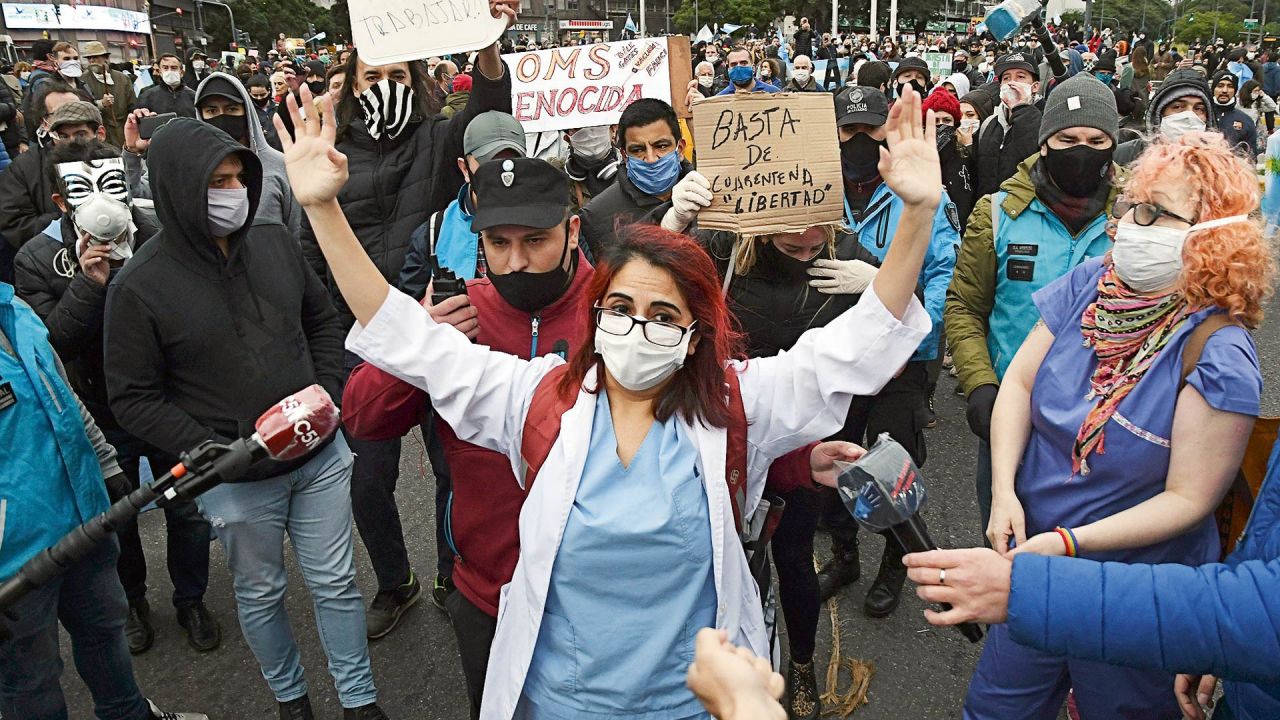 Según un sondeo, el 87% de los argentinos opina que en Argentina existe una grieta