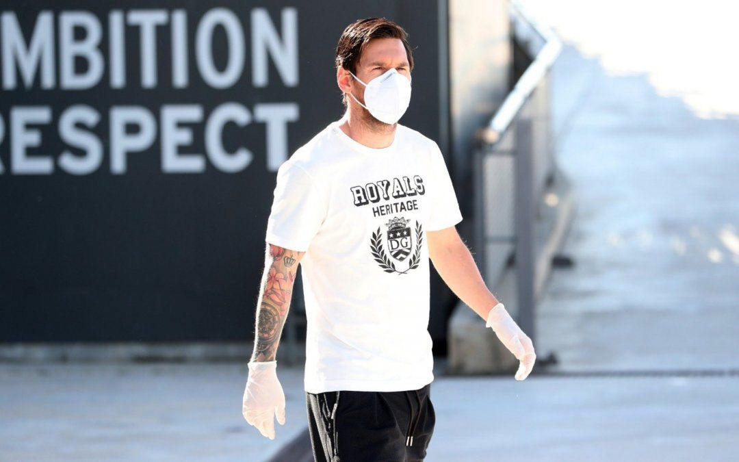 Messi y el plantel del Barcelona se hicieron el test de coronavirus