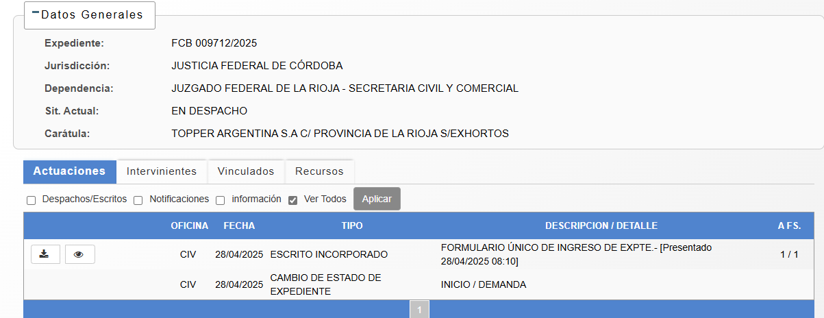 Topper Argentina inicia demanda contra la provincia de La Rioja por ...