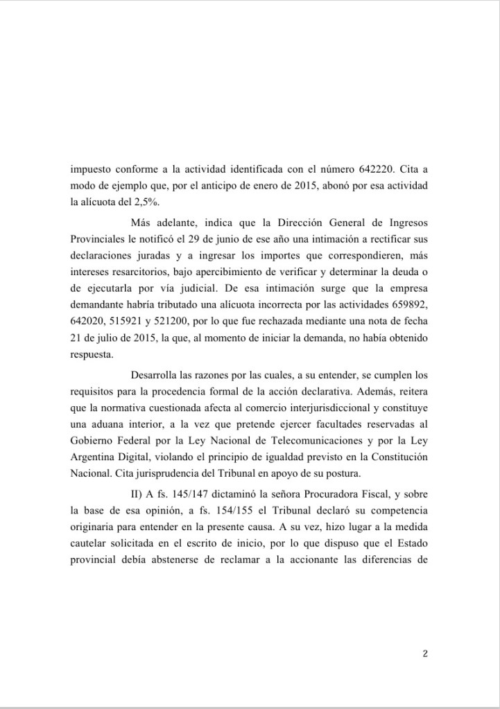 La Corte Suprema declara inconstitucionalidad de normas tributarias en ...