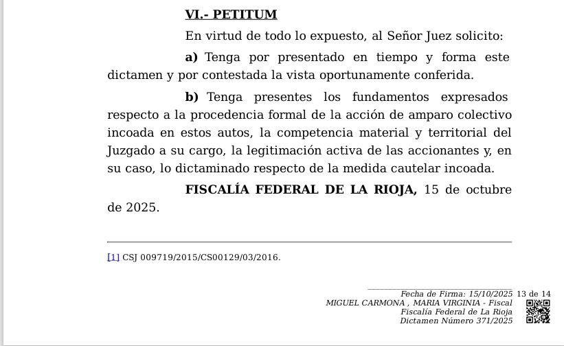 Ola de amparos en La Rioja: la Justicia Federal interviene por las ...