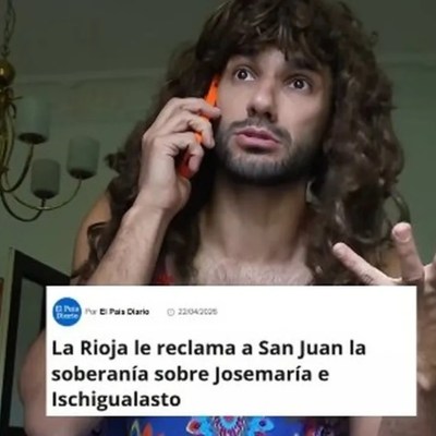 El conflicto limítrofe entre La Rioja y San Juan llegó al humor: un comediante sanjuanino comparó a la provincia con la «China Suárez de los atractivos turísticos»