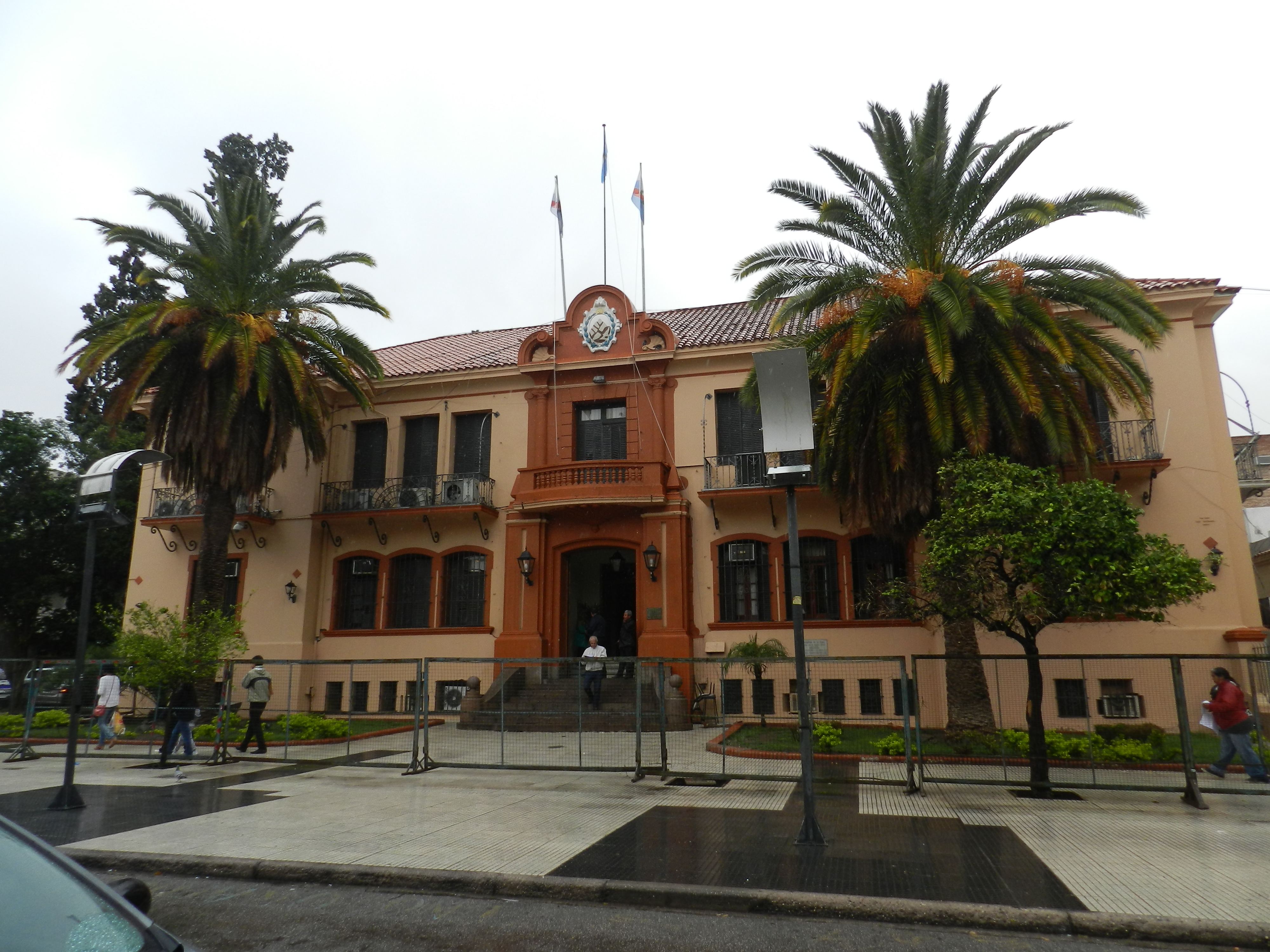 Fachada de la Casa de Gobierno de La Rioja