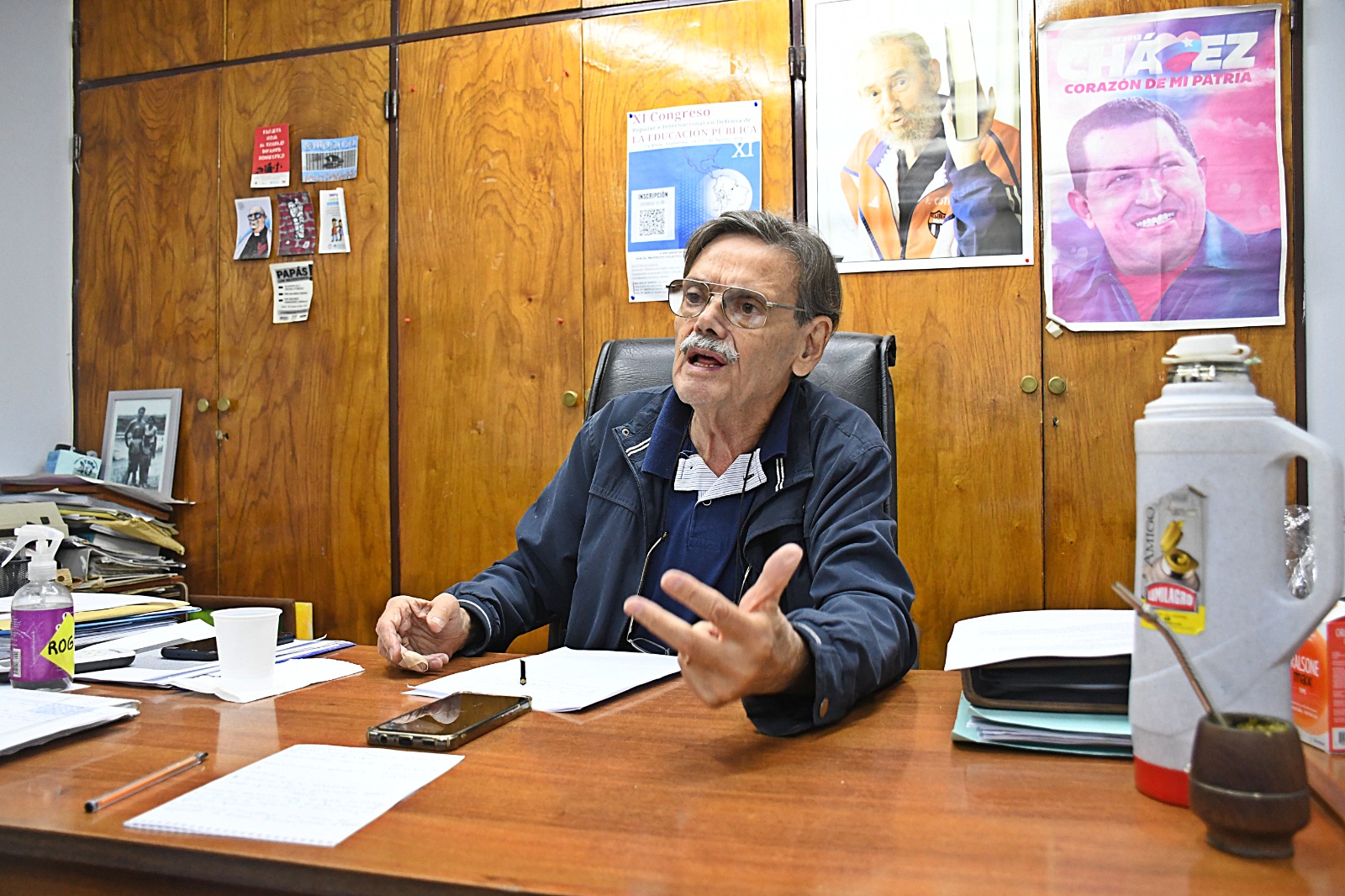 De Leonardi va por otra reelección sin oposición en AMP y admitió un éxodo masivo: le quedan 700 afiliados activos de los 4.200 que tenía