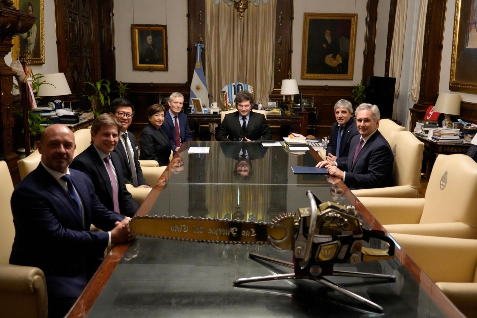 Milei recibió a DayOne Data y busca inversiones para inteligencia artificial