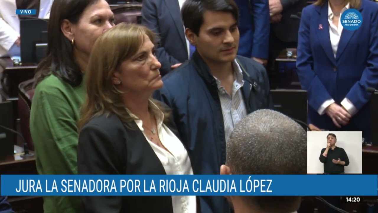 Claudia López juró en el Senado por La Rioja y el oficialismo recuperó la banca clave que dejó Juan Carlos Pagotto