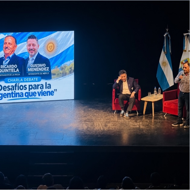 Ricardo Quintela desembarcó en Merlo junto a Gustavo Menéndez y pidió reordenar el peronismo para 2027