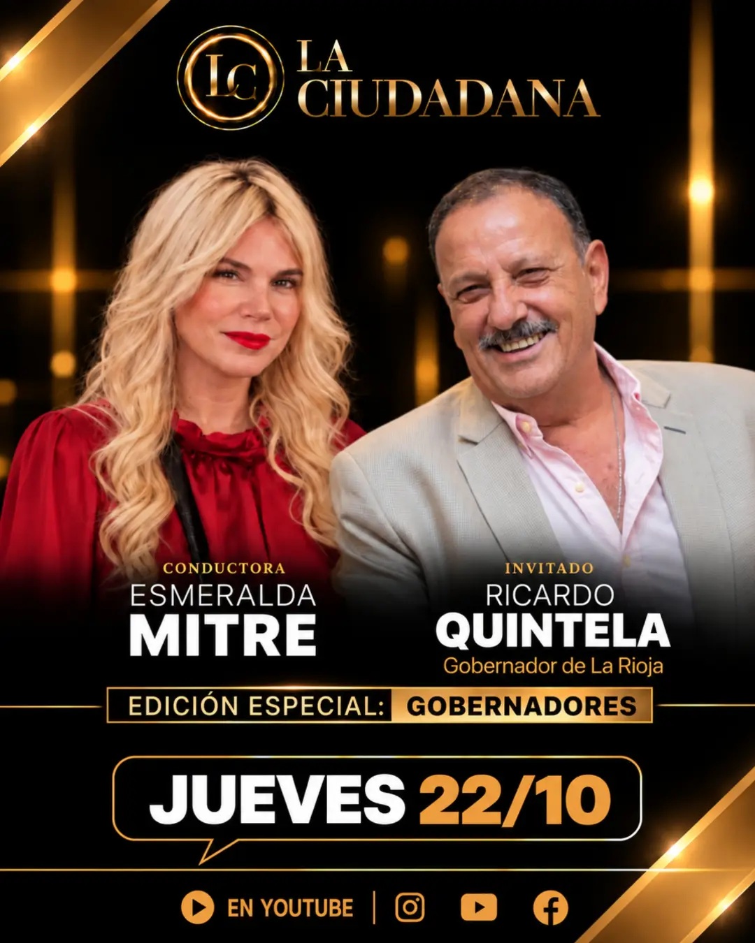Quintela desembarca en el streaming porteño: mano a mano con Esmeralda Mitre para sostener su perfil nacional
